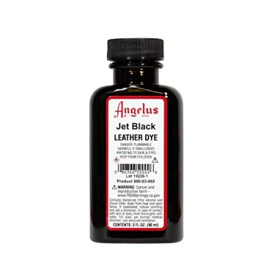 Afbeelding van Angelus Leather Dye Indringverf voor leer 90 ml Zwart