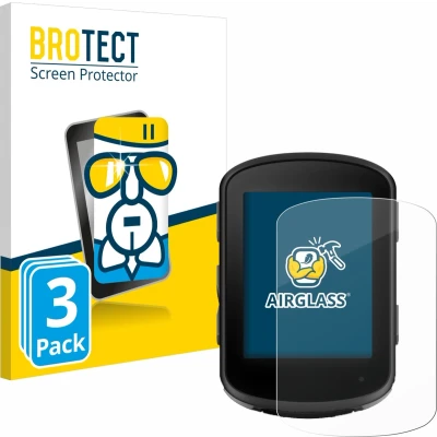 Afbeelding van BROTECT Screenprotector voor Garmin Edge 840 Solar Folie Beschermfolie Beschermglas transparant (3 Stuks)