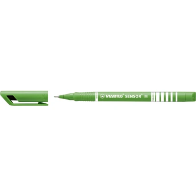 Afbeelding van Fineliner STABILO Sensor 187/43 medium lichtgroen