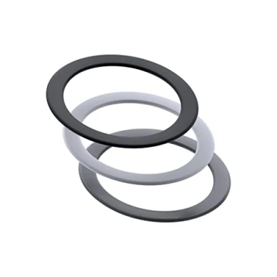 Afbeelding van Sp Connect Magnetische plakmontage SPC+ 3 stuks wit/zwart/grijs, Smartphonehouder, Wit, Grijs, Zwart