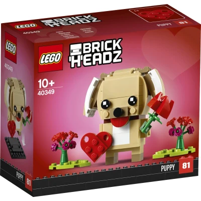 Afbeelding van LEGO BrickHeadz Valentijnspuppy 40349