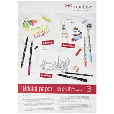 Afbeelding van Tombow Bristol papier A4 25stuks