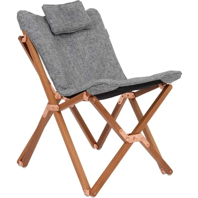 Afbeelding van Bo Camp Urban Outdoor Relaxstoel Bloomsbury S Oxford polyester Grijs