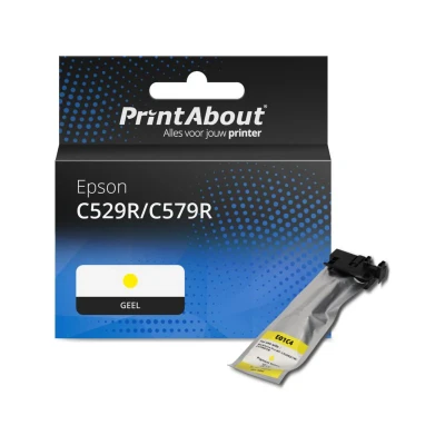 Afbeelding van Huismerk Epson C529R/C579R (T01C400) Inktcartridge Geel Hoge capaciteit