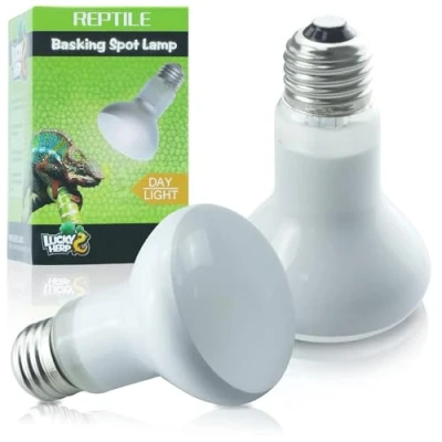 Afbeelding van LUCKY HERP 2 x 25 W warmtelamp voor reptielen, schildpadden, kippen, baard tagonen, honden