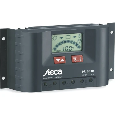 Afbeelding van Steca PR 3030 Laadregelaar voor zonne energie PWM 12 V, 24 V 30 A