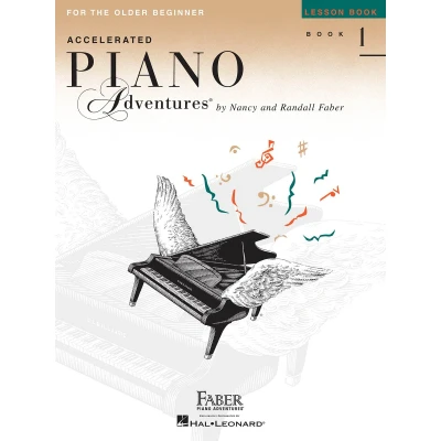 Afbeelding van Accelerated Piano Adventures Book 1 Less