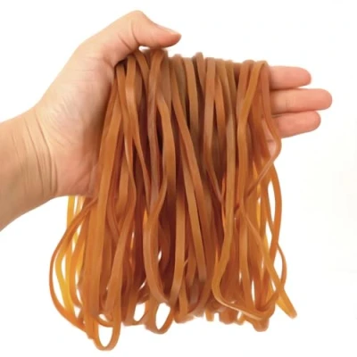 Afbeelding van rubberen elastiekjes, 100 stuks, grote band, elastische band voor kantoorbenodigdheden, schoolgezin (20 cm x 4 mm)