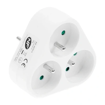 Afbeelding van Cogex Dominostekker 3v 3x16a 647913