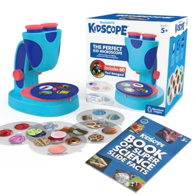 Afbeelding van Learning Resources Kidscope Microscoop voor kinderen, speelgoed, Mint, cadeau jongens en meisjes vanaf 5 jaar