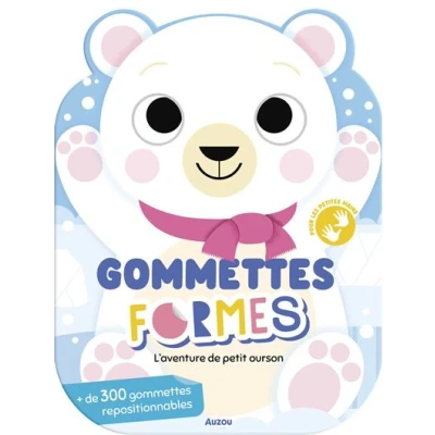 Image de Gommettes formes l&#039;aventure de petit ourson