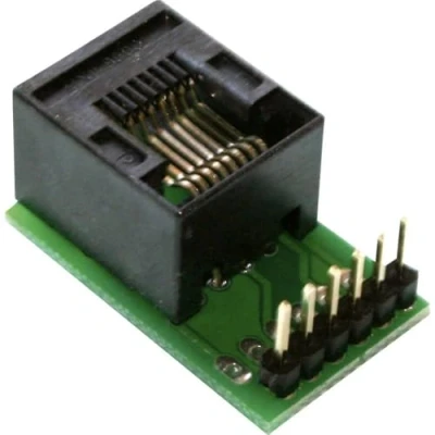 Afbeelding van TAMS Elektronik S88 A SL 44 09200 01 C Adapterstekker S 88 6 polig Kant en klare module