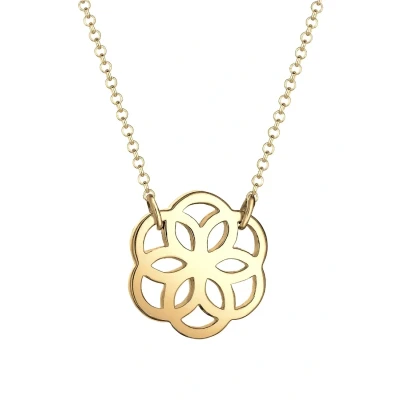 Afbeelding van Elli Blume Ketting goldcoloured, Dames, Maat: 45, Gold coloured