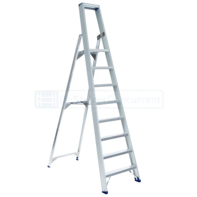 Afbeelding van Enkele trapladder 8 treden Atom