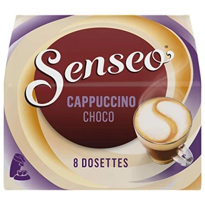 Afbeelding van Senseo Gourmands Cappuccino Choco 8 pads à 92 g 5 stuks (40 capsules)