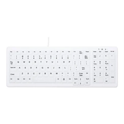 Afbeelding van CHERRY AK C7000 toetsenbord Medisch USB QWERTY Amerikaans Engels Wit