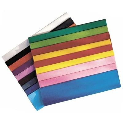Image de Maildor Papier Crepon Ordinaire 200x50 Petrole Paquet De 10