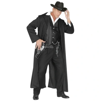 Afbeelding van &quot;Retro moordenaar kostuum voor heren Verkleedkleding XL&quot;