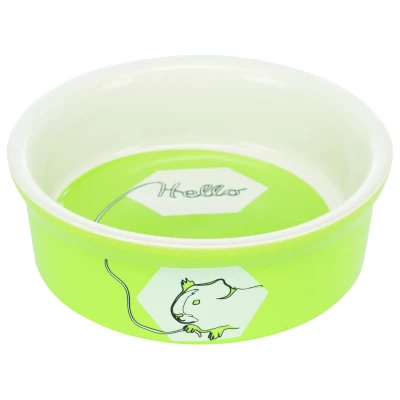 Afbeelding van Trixie Voerbak Cavia Hello ø11 cm 240 ml Assorti