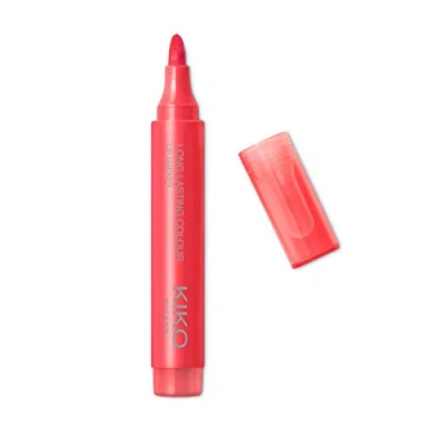 Image de KIKO Milano Long Lasting Colour Lip Marker 110 Feutre À Lèvres Sans Transfert, Effet Tatouage Naturel, Ultra Longue Durée (10 Heures)
