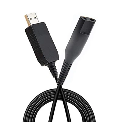Afbeelding van Hincore 12 V USB scheerapparaat oplader voor Braun Series 1 3 5 7 9 elektrisch 3040s 310s 340S 3050ccc; 5190cc 5030s 5040s; 740S 7865cc 790cc; 9290cc 9095cc
