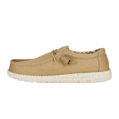 Afbeelding van Hey Dude Sportieve veterschoenen, Heren, Maat: 44, Canvas Textiel