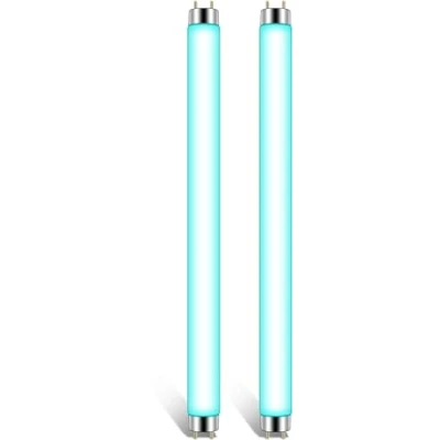 Afbeelding van CLAR neon tegen muggen, insecten, voor muggenlamp, insectenvernietiger, lamp vliegendoden, neonvliegen, 33,1 x 2,6 cm (10 W, 2 stuks)
