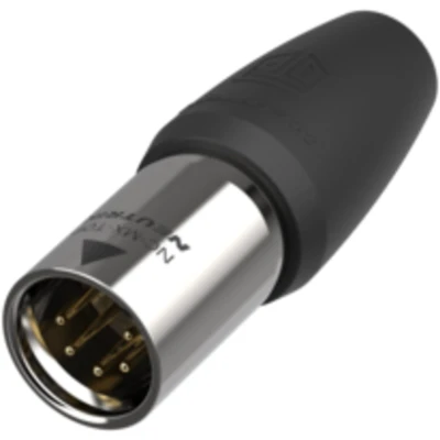 Afbeelding van Neutrik NC5MX1 TOP 14 XLR connector Stekker, recht Aantal polen: 5 Zwart 1 stuk(s)