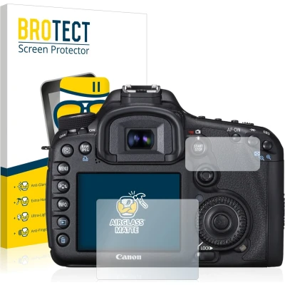Afbeelding van BROTECT Screenprotector voor Canon EOS 7D Folie Beschermfolie Beschermglas matte