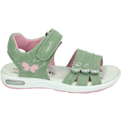 Afbeelding van Superfit 6137 MeisjesSandalenKindersandalen Kleur: Groen Maat: 28