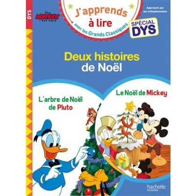 Image de Disney Le Noël de Mickey / Pluto Spécial DYS (dyslexie)