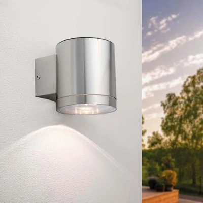 Afbeelding van Ledvion Solar Wandlamp Arche, 3000K, IP44, LED Lamp, Buitenlamp, Buiten Verlichting, Tuinverlichting, Sfeerlamp