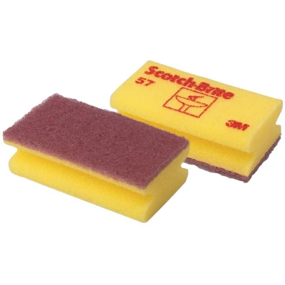 Afbeelding van Schuurspons 3M Scotch Brite geel