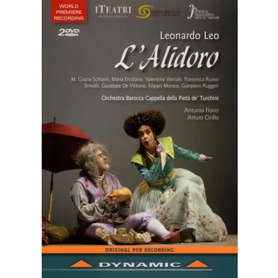 Afbeelding van Orchestra Barocca Cappella della Pièta de &#039;Turchini Leo: L&#039;Alidoro (DVD)
