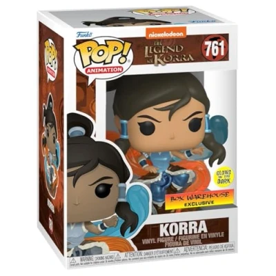 Afbeelding van Funko Pop! Animation: Avatar: the Legend Of Korra Metallic Glow in Dark Box Warehouse Exclusive