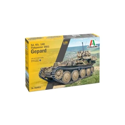 Afbeelding van 1:35 Italeri 96461 Sd. Kfz. 140 Flakpanzer 38(t) Gepard Tank Plastic Modelbouwpakket