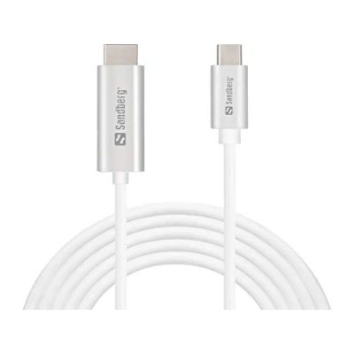 Afbeelding van Sandberg USB C to HDMI Cable 2M