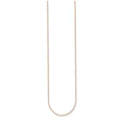 Afbeelding van Thomas Sabo Unisex Ketting 925 sterling zilveren 60 Roségoud 32004453
