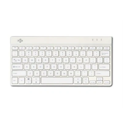 Image de R Go Compact Break Clavier avec indicateur de rupture intégré USB C QWERTY Nordique blanc