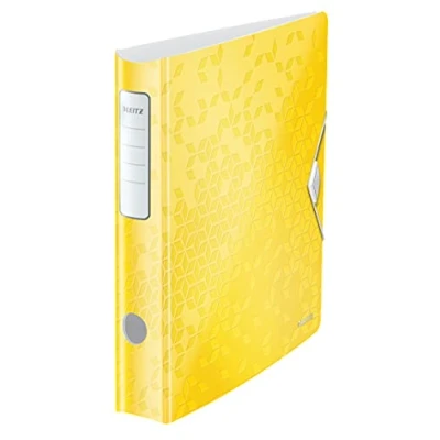 Afbeelding van Leitz WOW ordner Active rug van 6,5 cm, geel
