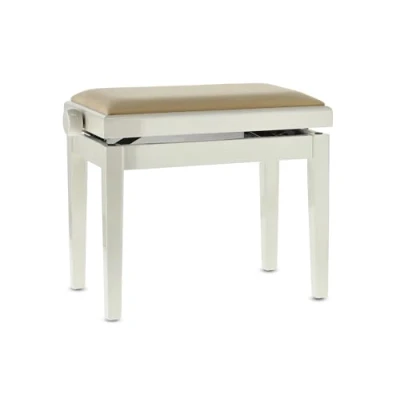 Image de GEWA keys Banc de piano Deluxe Ivoire beige brillant