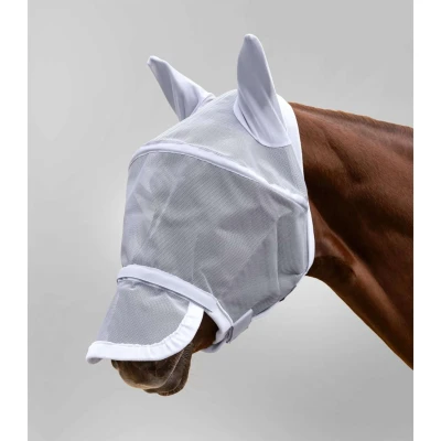 Afbeelding van Waldhausen Vliegenmasker Premium Space met Oren Zilvergrijs Pony Agradi.be