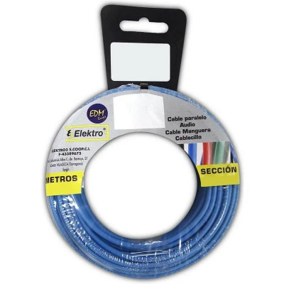 Afbeelding van Kabel EDM Blauw 5 m