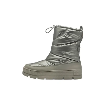 Afbeelding van Tamaris Snowboots, Dames, Maat: 42, Champagne Textiel/ synthetisch