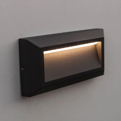 Afbeelding van Lutec Helena 5191602118 LED buitenlamp (wand) 10.5 W Antraciet
