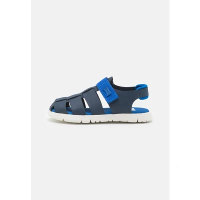 Afbeelding van Camper Oruga Unisex Sandalen voor kinderen, Maat: 27, Dark blue Leer en textiel
