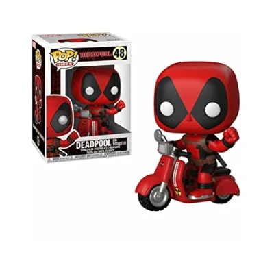 Afbeelding van Funko Pop! Deadpool On Scooter #45 Verzamelfiguur
