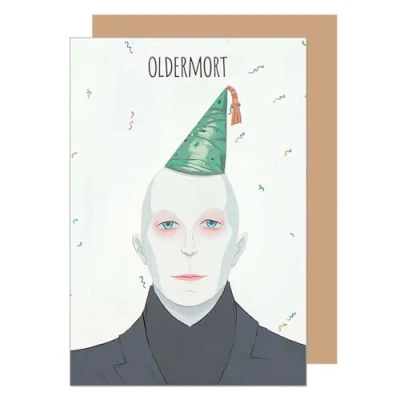 Afbeelding van Edition Seidel Hoogwaardige verjaardagskaart met envelop, voor mannen en vrouwen, oude dood, humor, G3688 SW024