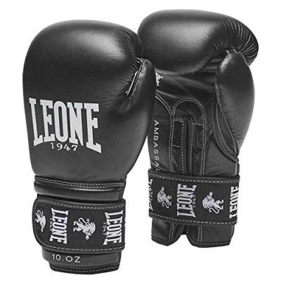 Afbeelding van Leone1947 Ambassador Gevechtshandschoenen Zwart 14 oz
