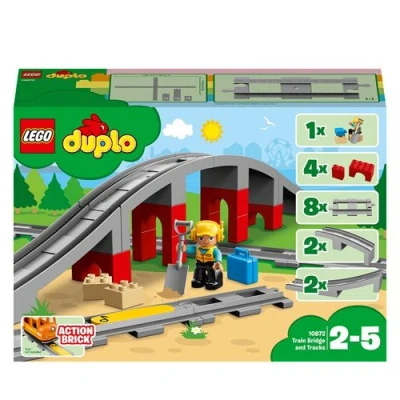 Afbeelding van Lego DUPLO Treinbrug en rails
